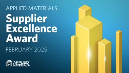 Applied Materials Awards Suppliers for Outstanding Performance